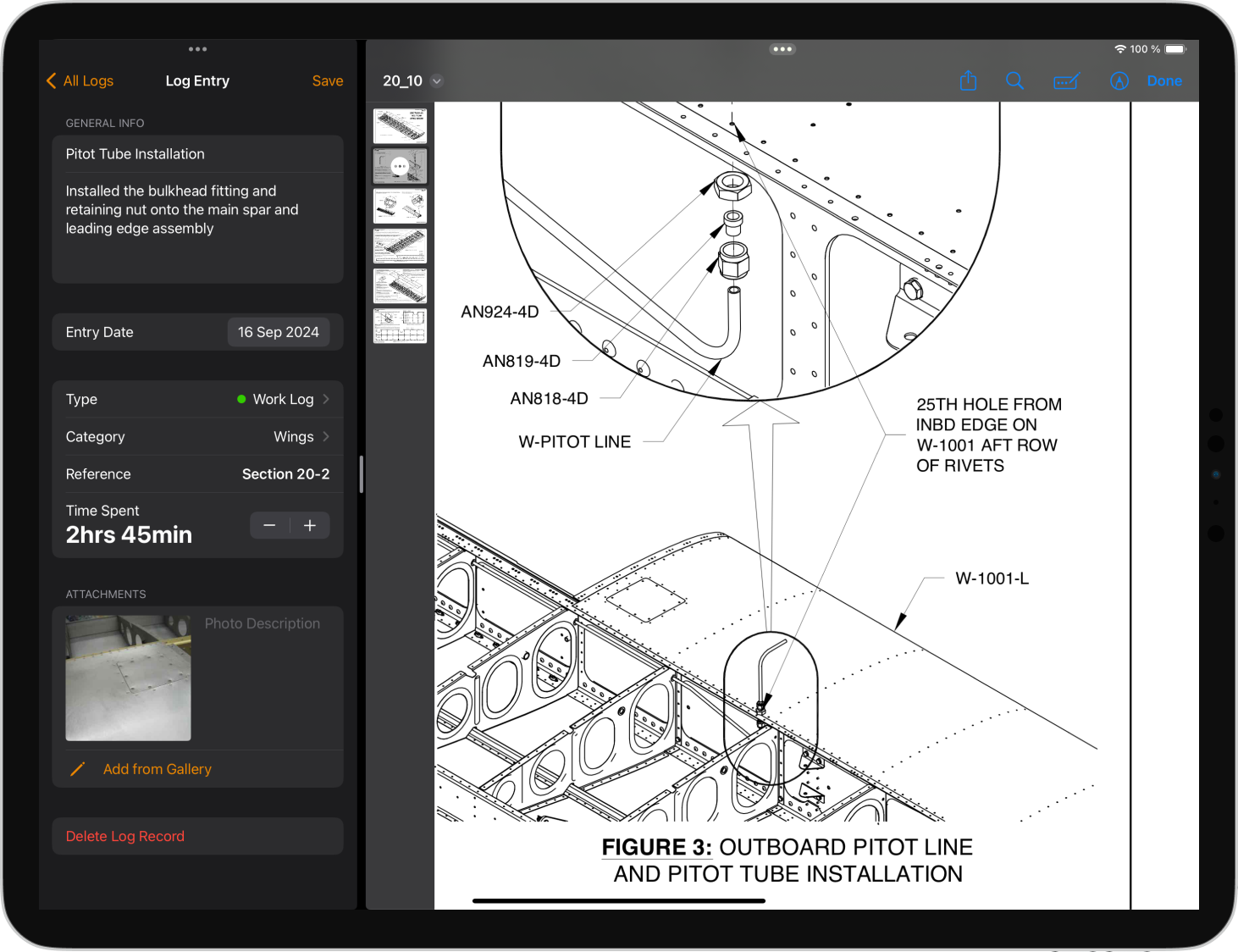 Log Editor Split View